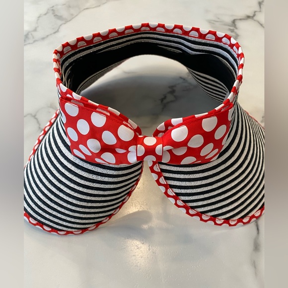 Disney parks sun hat,  Minnie Mouse women’s sun hat,packable. - Picture 7 of 16